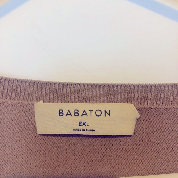 Aritzia Babaton sweater. Dark taupe. 2xlarge - Picture 3 of 3